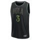 Men's New Orleans Pelicans CJ McCollum Fanatics Black Fast Break Jersey - City Edition