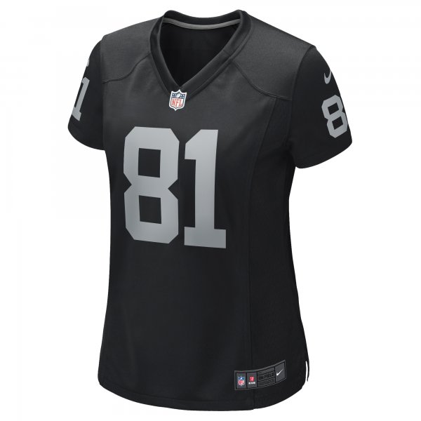 Women's Las Vegas Raiders Tim Brown Nike Black Game Retired Player Jersey