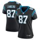 Women's Carolina Panthers Matt Landers Nike  Black  Game Jersey