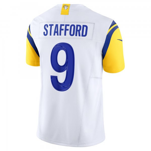 Men's Los Angeles Rams Matthew Stafford Nike White Vapor F.U.S.E. Limited Jersey