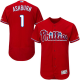 Philadelphia Phillies #1 Richie Ashburn Red Flexbase Collection Stitched MLB Jersey