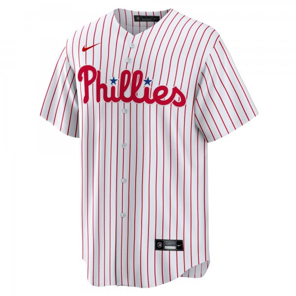 Men's Philadelphia Phillies Bryce Harper Nike White Home Replica Player Name Jersey