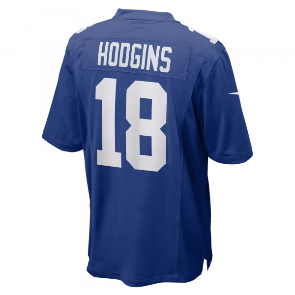 Men's New York Giants Isaiah Hodgins Nike Royal Home Game Player Jersey