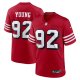 Men's San Francisco 49ers Chase Young Nike Scarlet Alternate Game Jersey