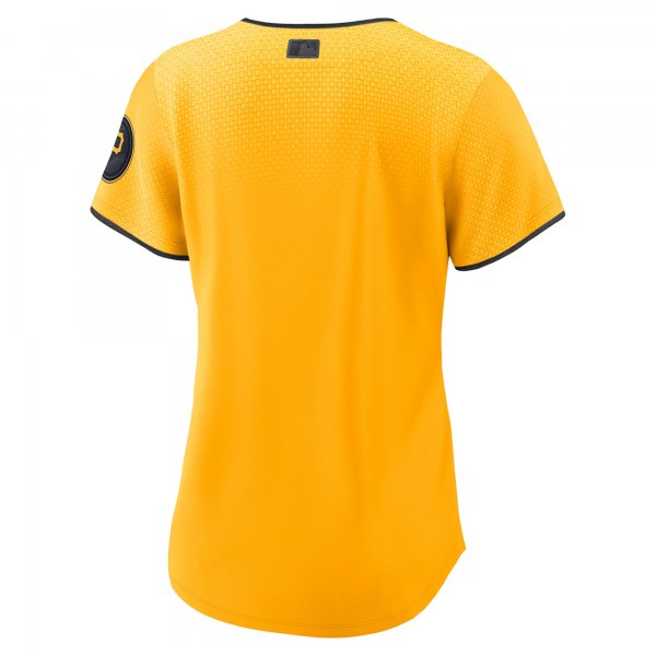 Women's Pittsburgh Pirates  Nike Gold City Connect Replica Jersey