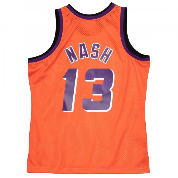 Men's Phoenix Suns Steve Nash Mitchell & Ness Orange 1996-97 Hardwood Classics Reload 2.0 Swingman Jersey