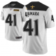 New Orleans Saints #41 Alvin Kamara White Men's Stitched NFL Limited City Edition Jersey