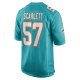 Men's Miami Dolphins Brennan Scarlett Nike Aqua Game Jersey