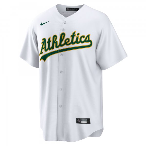 Men's Oakland Athletics Seth Brown Nike White Home Replica Jersey