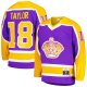 Men's Los Angeles Kings Dave Taylor Mitchell & Ness Purple  1980/81 Blue Line Player Jersey