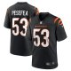 Men's Cincinnati Bengals TJ Pesefea Nike  Black Team Game Jersey