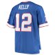 Men's Buffalo Bills Jim Kelly Mitchell & Ness Royal Big & Tall 1990 Retired Player Replica Jersey