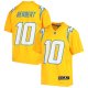 Youth Los Angeles Chargers Justin Herbert Nike Gold Inverted Team Game Jersey