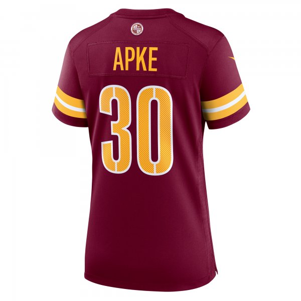 Women's Washington Commanders Troy Apke Nike  Burgundy  Game Jersey