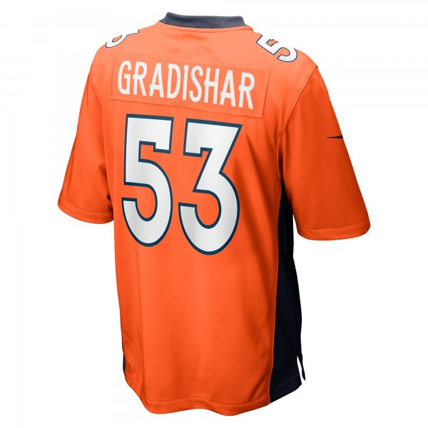 Men's Denver Broncos Randy Gradishar Nike  Orange  Retired Player Game Jersey