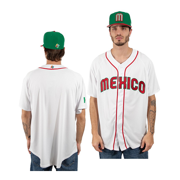 Mexico Baseball 2023 World Baseball Classic White Jersey