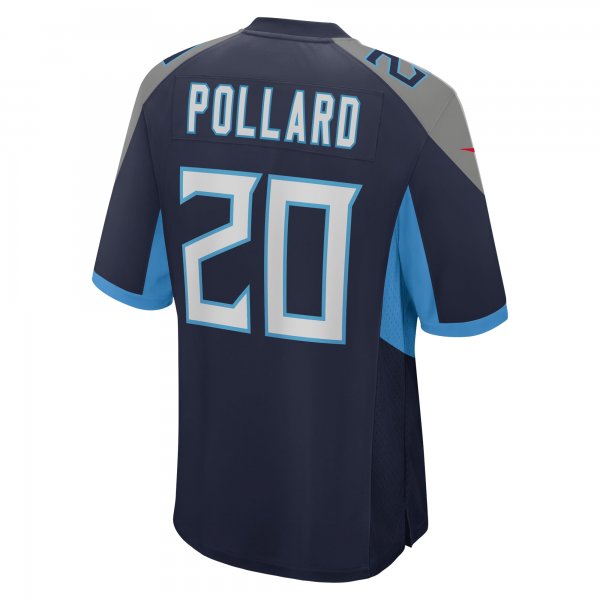 Men's Tennessee Titans Tony Pollard Nike Navy Game Player Jersey