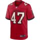 Men's Tampa Bay Buccaneers John Lynch Nike Red Game Retired Player Jersey