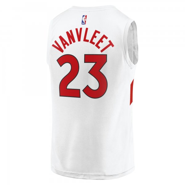 Men's Toronto Raptors Fred VanVleet Fanatics White Fast Break Replica Jersey - Association Edition