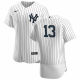 Men's New York Yankees #13 Joey Gallo Nike White Home Flex Base MLB Jersey