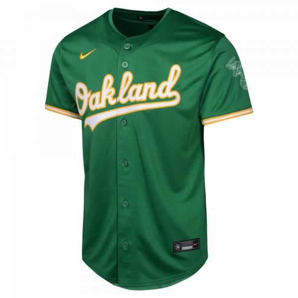 Youth Oakland Athletics Nike Green Alternate Limited Jersey