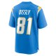 Men's Los Angeles Chargers Will Dissly Nike  Powder Blue  Game Jersey