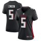 #5 Drake London Atlanta Falcons Nike Women's Player Limited Black Jersey