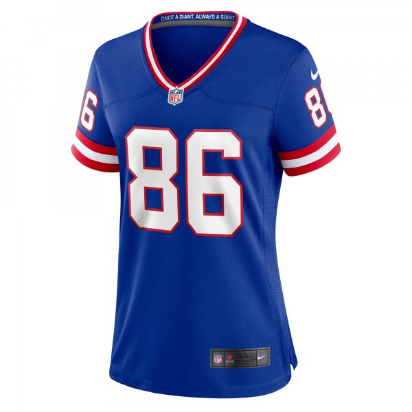 Women's New York Giants Darius Slayton Nike Royal Classic Player Game Jersey