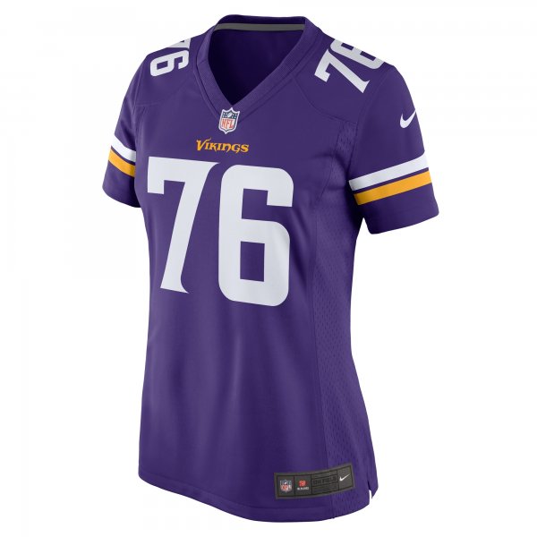 Women's Minnesota Vikings David Quessenberry Nike  Purple Team Game Jersey