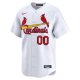 Men's St. Louis Cardinals Nike White Home Limited Custom Jersey