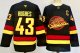 Men's #43 Jack Hughes Vancouver Canucks Black City Edition Jersey