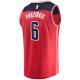 Men's Washington Wizards Kristaps Porzingis Fanatics Red Fast Break Replica Jersey - Icon Edition