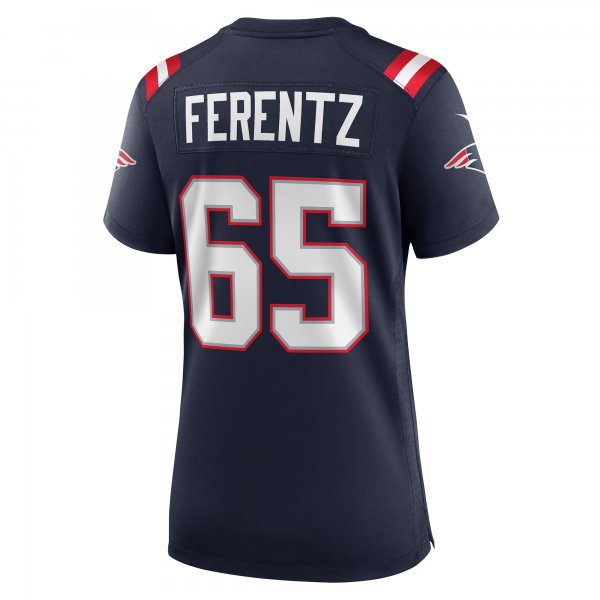 Women's New England Patriots James Ferentz Nike Navy Game Jersey