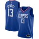 Unisex LA Clippers Paul George Nike Royal Swingman Jersey - Icon Edition