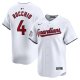 Men's Cleveland Guardians Brayan Rocchio Nike White Home Limited Player Jersey