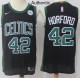 Men's Boston Celtics #42 Al Horford Black Statement Edition NBA Jersey