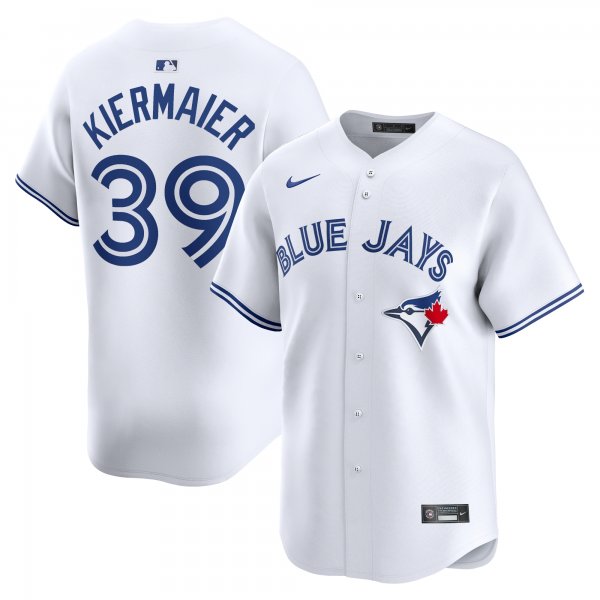 Men's Toronto Blue Jays Kevin Kiermaier Nike White Home Limited Player Jersey