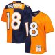 Men's Denver Broncos Peyton Manning Mitchell & Ness Navy/Orange 2015 Split Legacy Replica Jersey