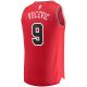 Men's Chicago Bulls Nikola Vucevic Fanatics Red Fast Break Road Replica Jersey - Icon Edition