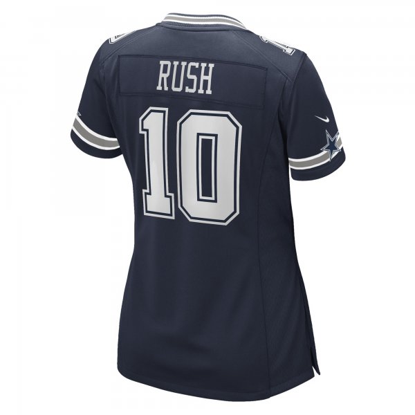 Women's Dallas Cowboys Cooper Rush Nike Navy Game Player Jersey