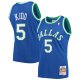 Men's Dallas Mavericks Jason Kidd Mitchell & Ness Blue 1994/95 Hardwood Classics Swingman Jersey