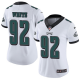 Nike Philadelphia Eagles #92 Reggie White White Women's Stitched NFL Vapor Untouchable Limited Jersey