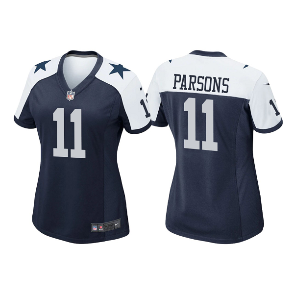 Women's Micah Parsons Dallas Cowboys Navy Alternate Game Jersey