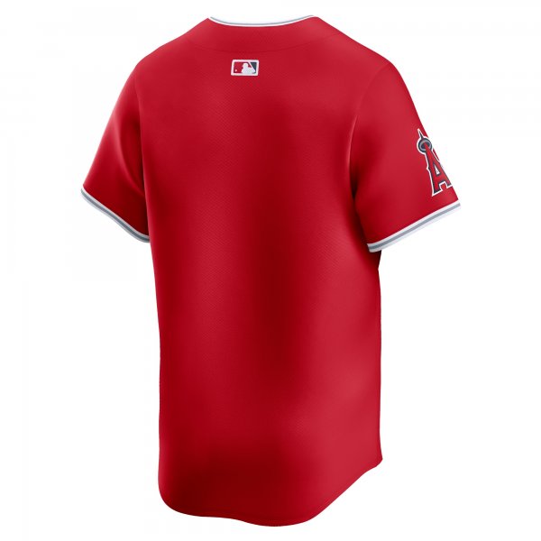 Men's Los Angeles Angels  Nike Red  Alternate Limited Jersey