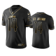 Men's Detroit Lions #14 Amon-Ra St. Brown Black Golden Edition Vapor Limited NFL Jersey