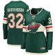 Women's Minnesota Wild Filip Gustavsson Fanatics Green Home Breakaway Player Jersey