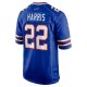 Men's Buffalo Bills Damien Harris Nike Royal Game Player Jersey