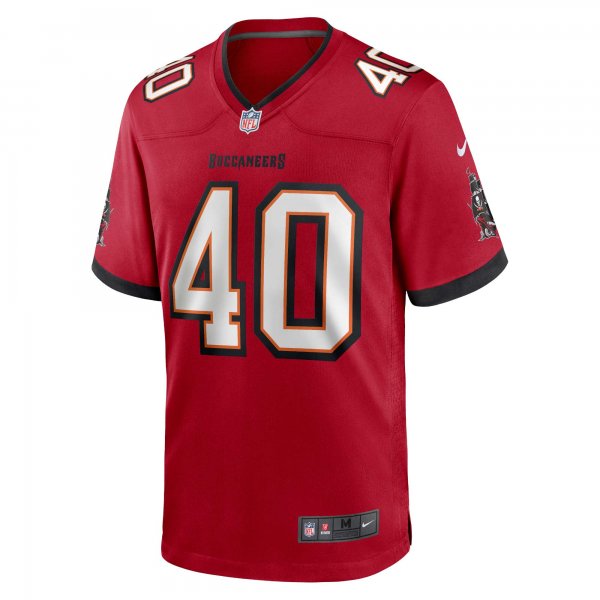 Men's Tampa Bay Buccaneers Mike Alstott Nike Red Retired Player Game Jersey