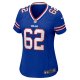 Women's Buffalo Bills Sedrick Van Pran-Granger Nike  Royal Game Jersey