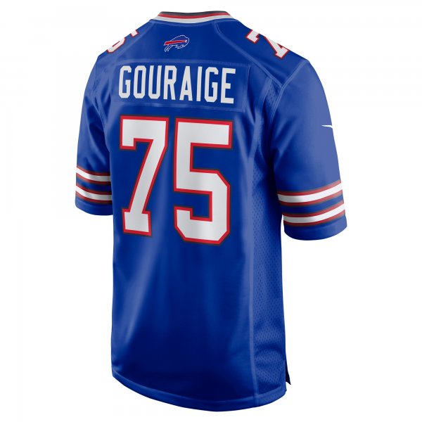 Men's Buffalo Bills Richard Gouraige Nike Royal Team Game Jersey